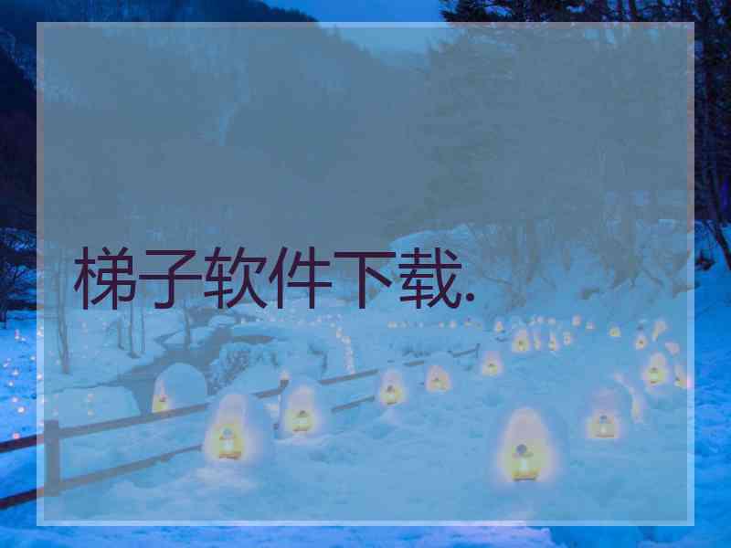 梯子软件下载.